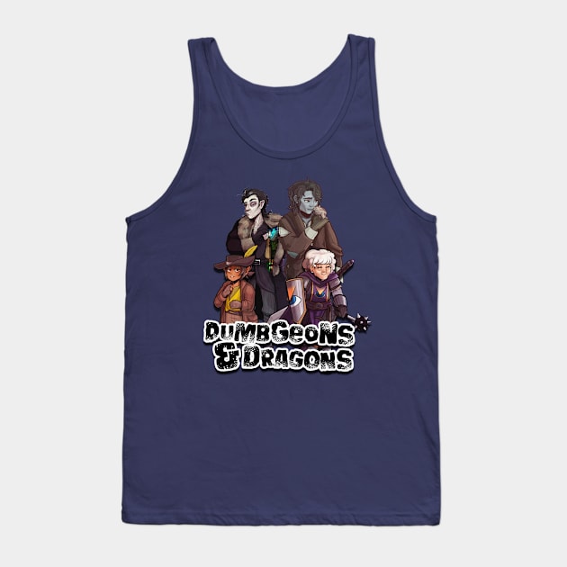 Project Lex - Dumbgeons & Dragons Tank Top by Dumb Dragons Productions Store